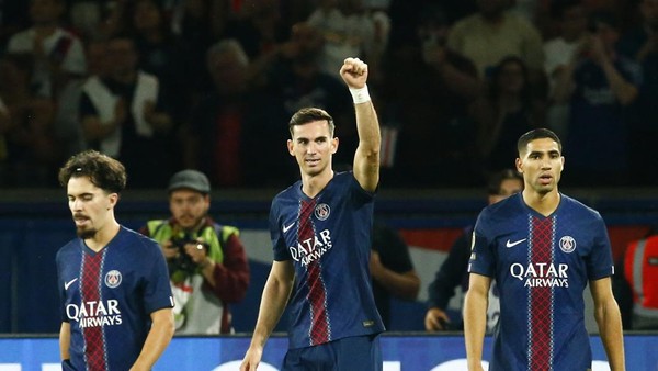 Gol Tunggal Fabian Ruiz Antar PSG Tundukkan Angers