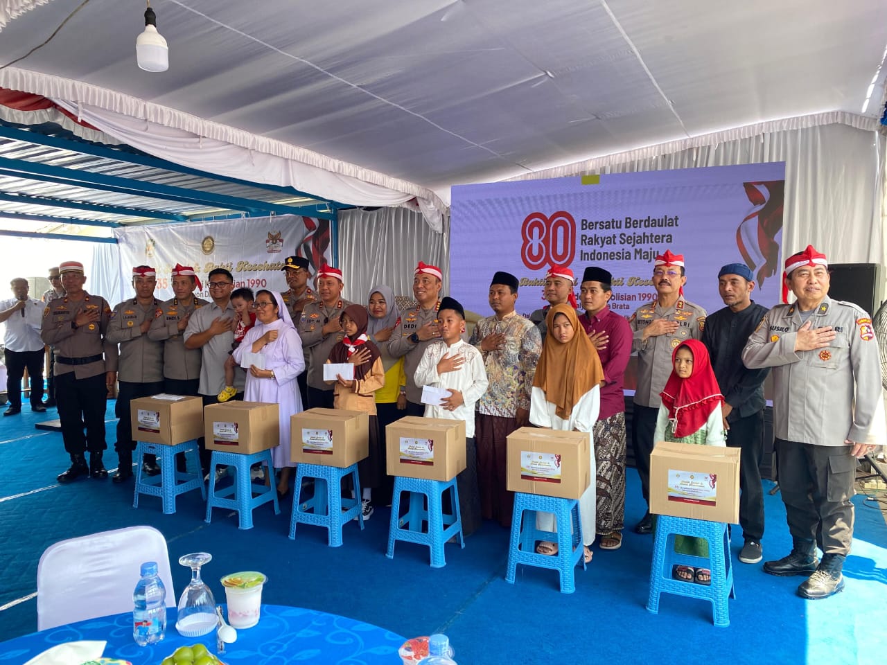 Bakti Sosial di Semarang, Wakapolri Semringah Tebar Senyum dan Semangat untuk Anak-Anak