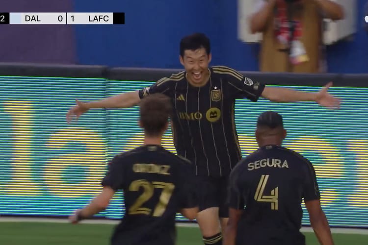FC Dallas Tahan Imbang LAFC 1-1, Son Heung-min Cetak Gol Debut Spektakuler