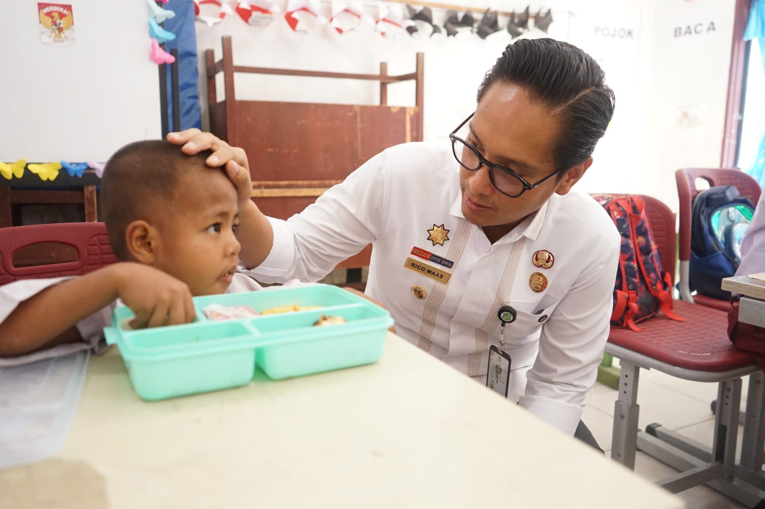 Di Depan Rico Waas, Siswa SD Ungkap Cita-cita Jadi Wali Kota