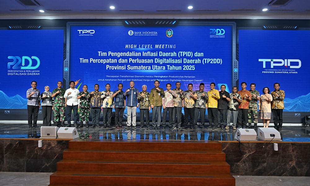 Pemprov Sumut Dorong Pemkab/Pemko Kendalikan Inflasi dan Percepat Akselerasi ETPD