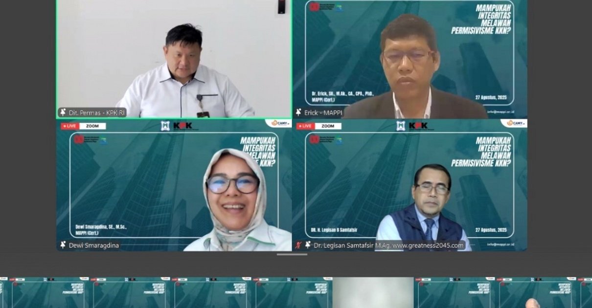 KPK Tekankan Integritas sebagai Kompas Profesi Penilai