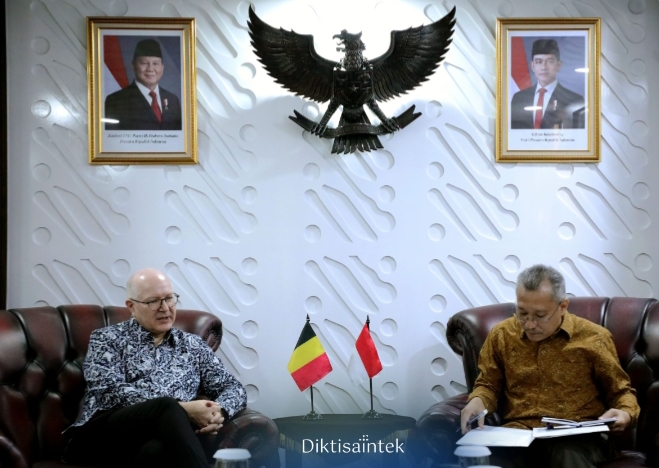 Kolaborasi Kemdiktisaintek dan Belgia Tingkatkan Pendidikan Tinggi Inovasi Digital