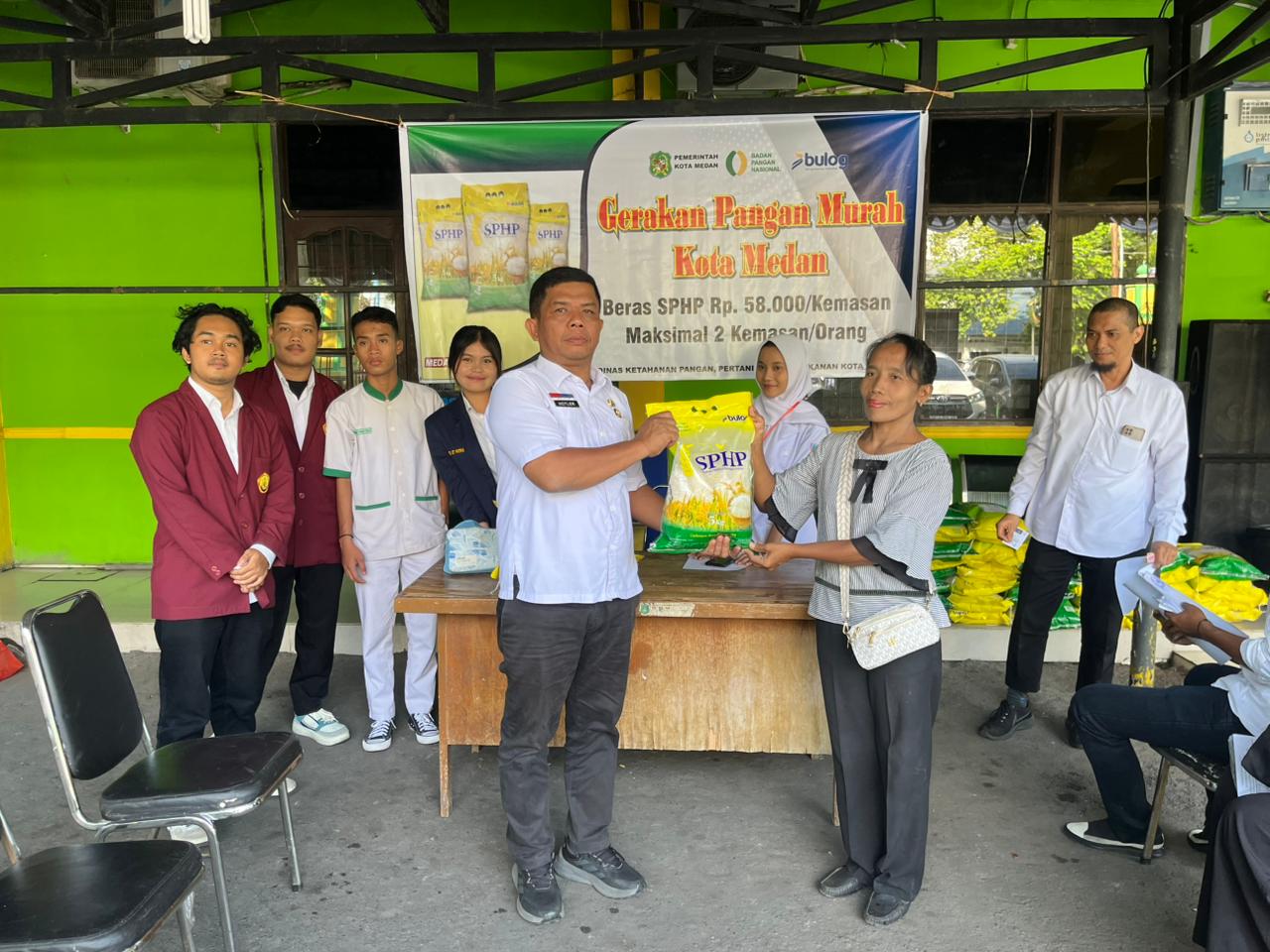 Pemko Medan Gelar Gerakan Pangan Murah, Warga Bisa Dapatkan Beras Harga Terjangkau