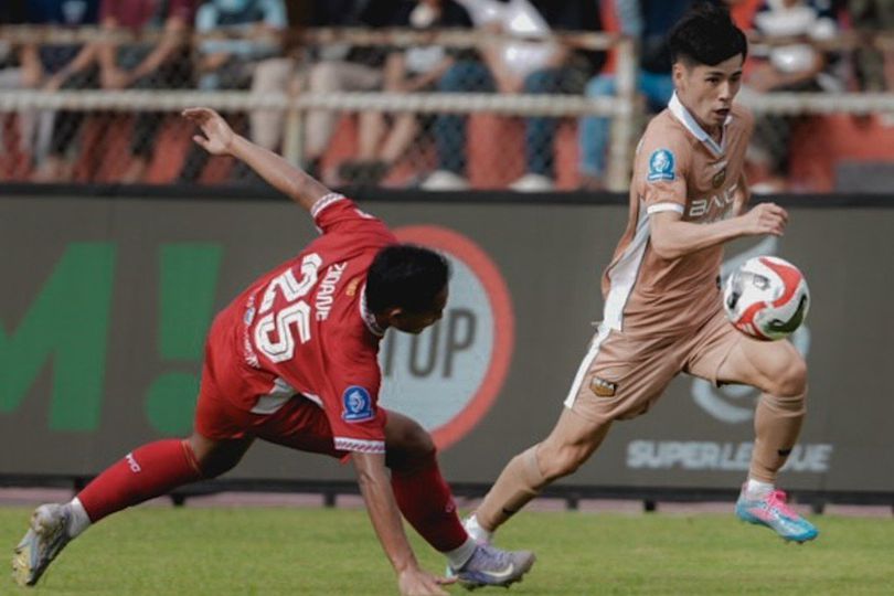 2 Gol Akhir Laga Bawa Semen Padang Taklukkan Dewa United di BRI Super League