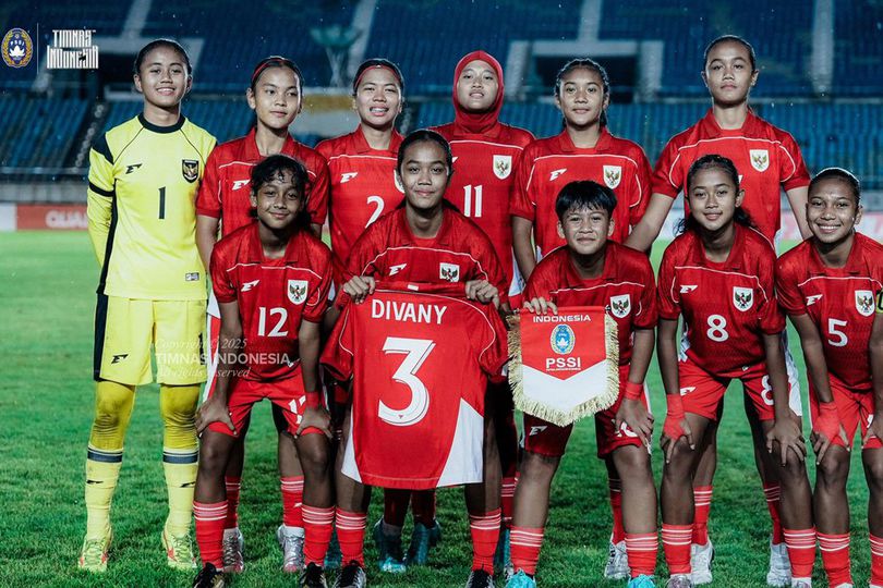 Timnas Putri Indonesia U-20 Tahan Imbang India U-20 di Kualifikasi Piala Asia