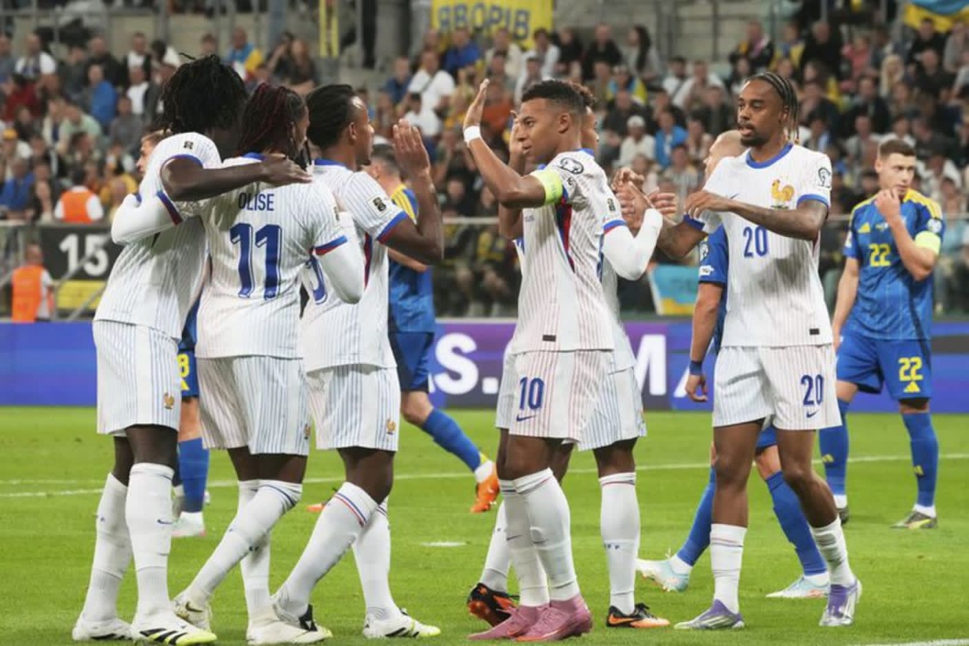 Prancis Bungkam Ukraina 2-0 di Laga Perdana Kualifikasi Piala Dunia 2026
