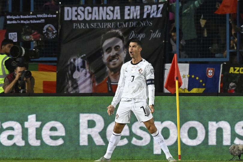 Portugal Menang Telak 5-0 atas Armenia, Ronaldo dan Felix Cetak Dua Gol
