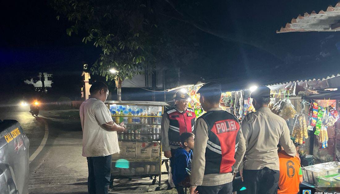 Polres Simalungun Gelar Patroli Blue Light, Warga Rasakan Rasa Aman