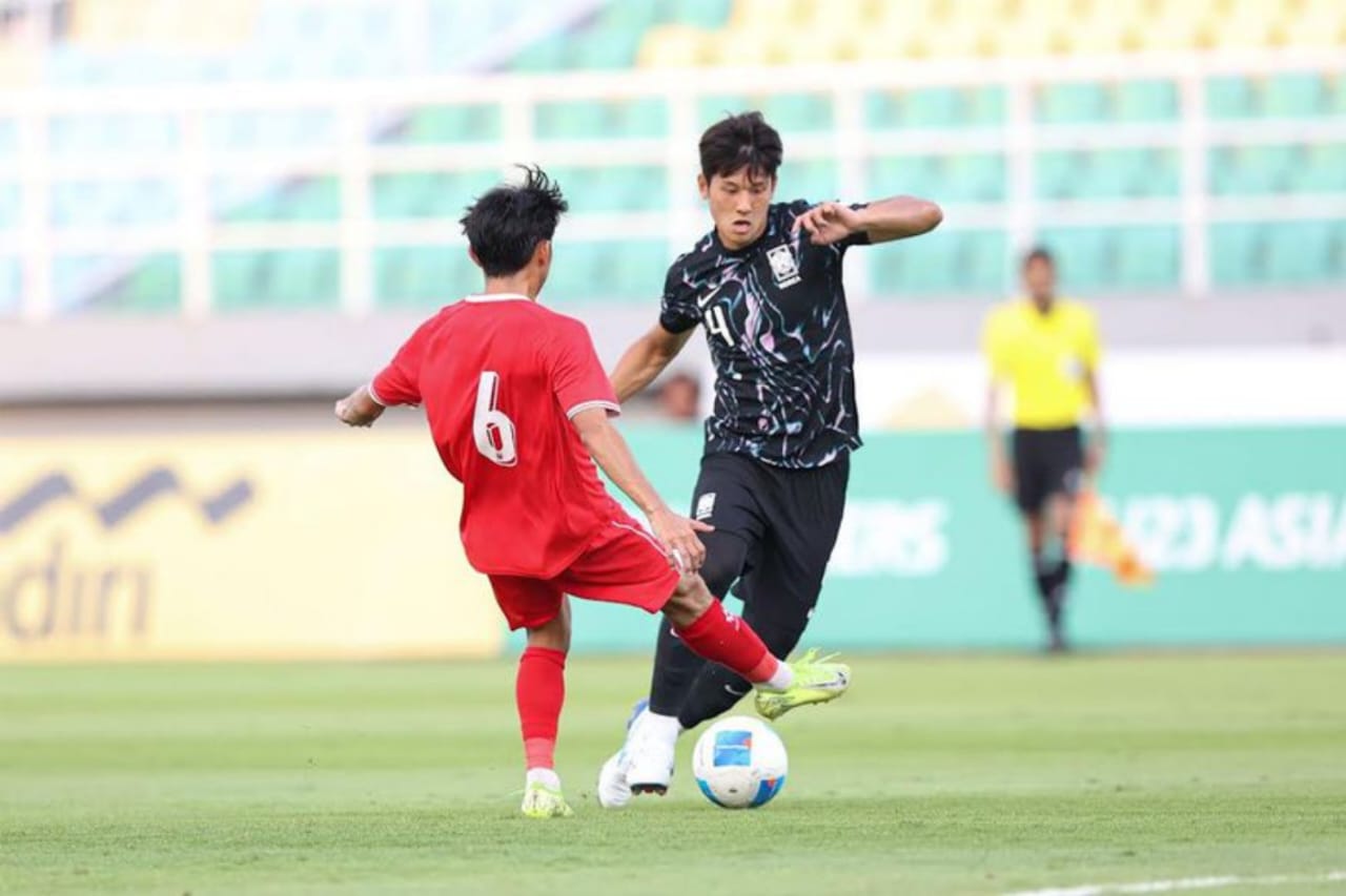 Korea Selatan U-23 Lumat Laos 7-0, Kokoh di Puncak Grup J
