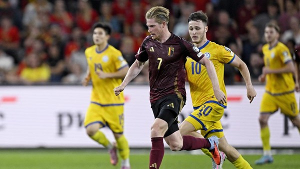 De Rode Duivels Pesta Gol, Kazakhstan Dibantai Belgia 6-0