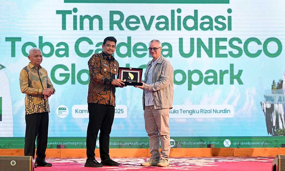 Kartu Hijau UNESCO untuk Kaldera Toba Diraih Kembali, Gubernur Bobby Ajak Semua Pihak Terus Menjaga