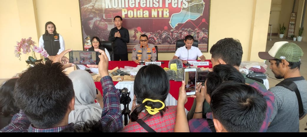 Polda NTB Tetapkan 20 Tersangka Kasus Pengerusakan dan Penjarahan saat Unras