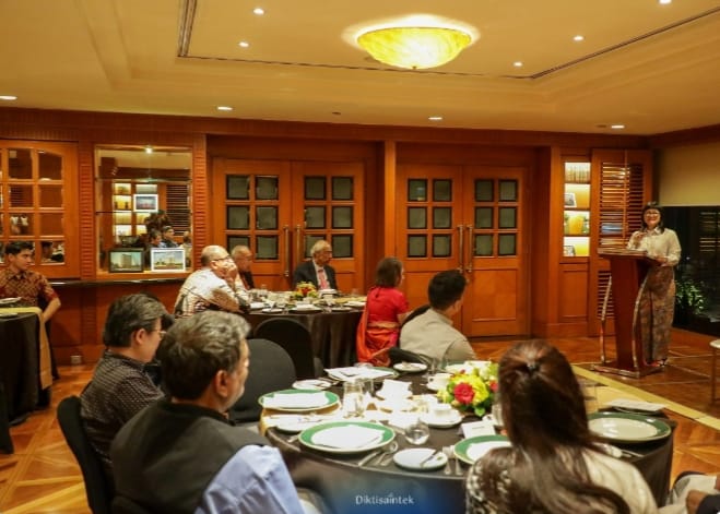 Wamen Stella Ajak Perguruan Tinggi Perkuat Kolaborasi di Forum Second India-Indonesia Track 1.5 Dialogue