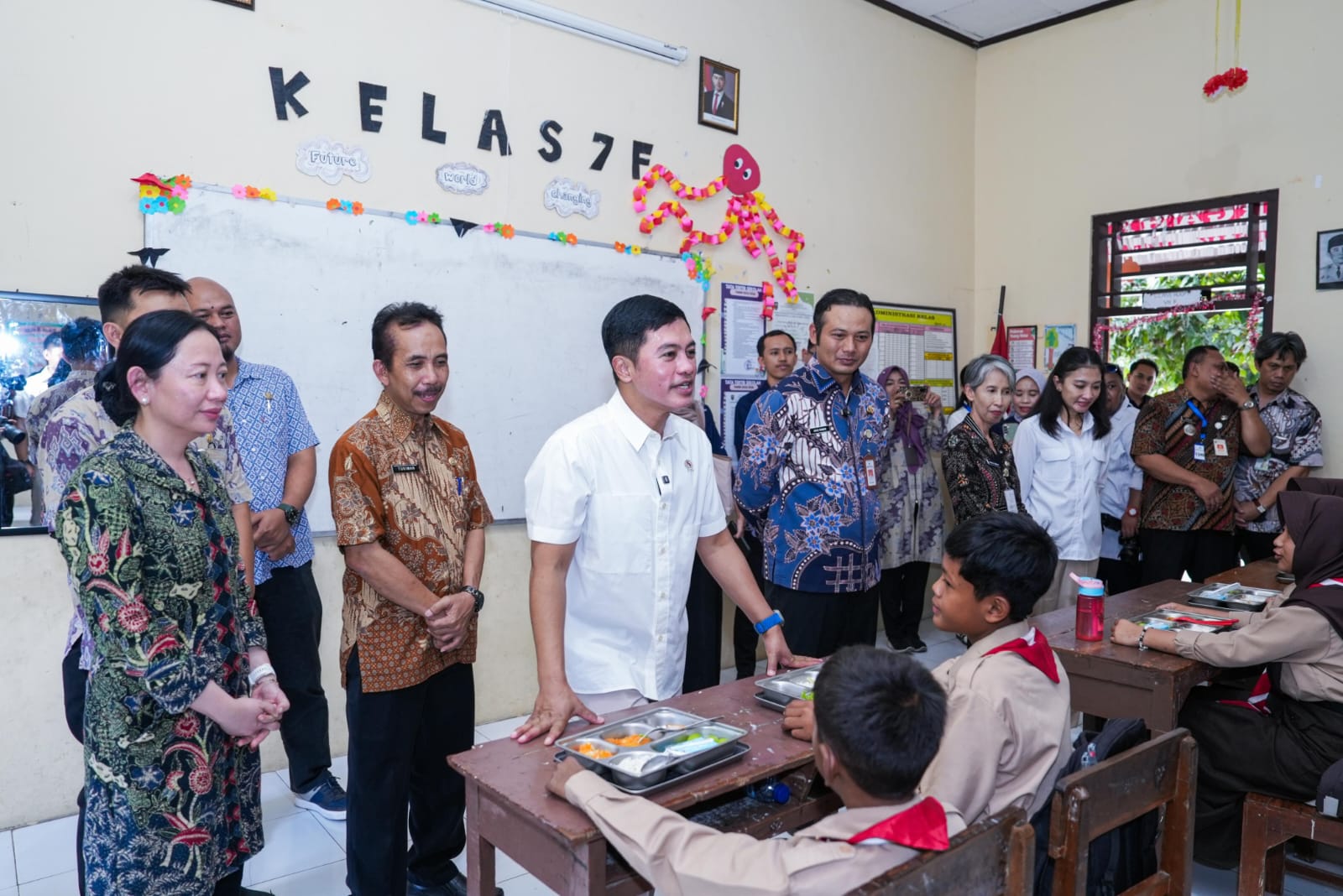 Siswa di Boyolali Sambut Antusias Program Makan Bergizi Gratis