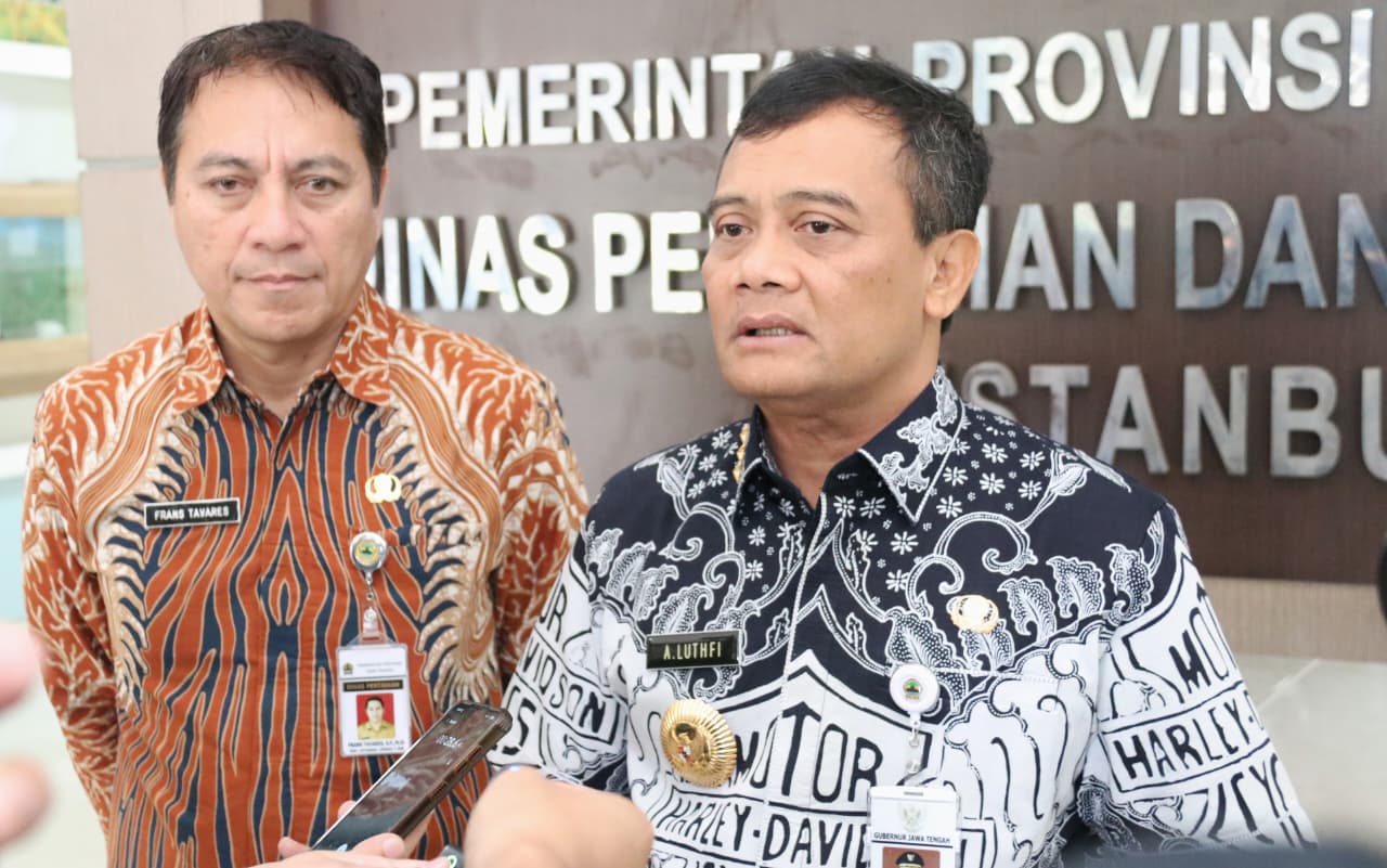 Surplus 1,5 Juta Ton Beras, Ahmad Luthfi Minta Tata Kelola Panen di Jateng Diperkuat