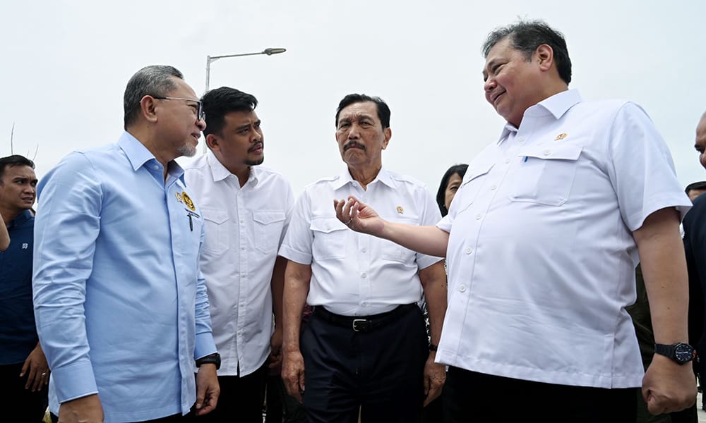 Menko Perekonomian dan Menko Pangan Didampingi Bobby Nasution Kunjungi Taman Sains Herbal dan Hortikultura Humbahas