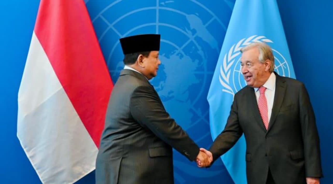 Presiden Prabowo Bertemu Sekjen PBB, Bahas Kerja Sama Hadapi Isu Global
