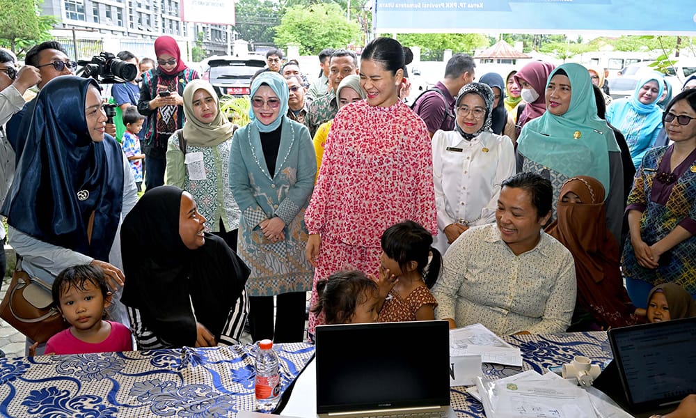 Program Imunisasi Zero Dose Terus Digalakkan TP PKK Sumut untuk Anak