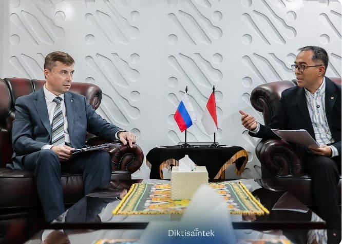 Mendiktisaintek Menerima Kunjungan Dubes Rusia untuk Tingkatkan Kerja Sama Pendidikan Tinggi, Sains dan Teknologi