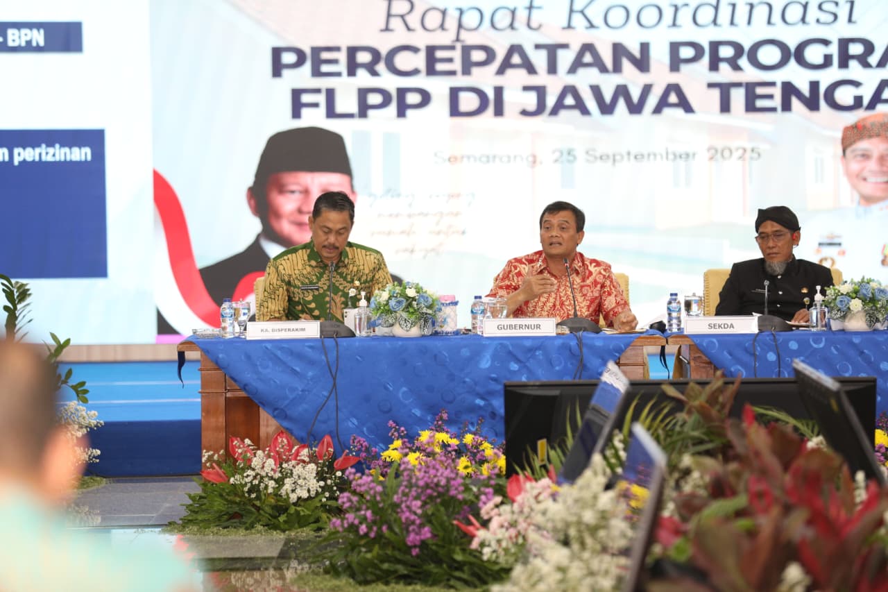 Pemprov Jateng Pacu FLPP untuk Kejar Target 3 Juta Rumah