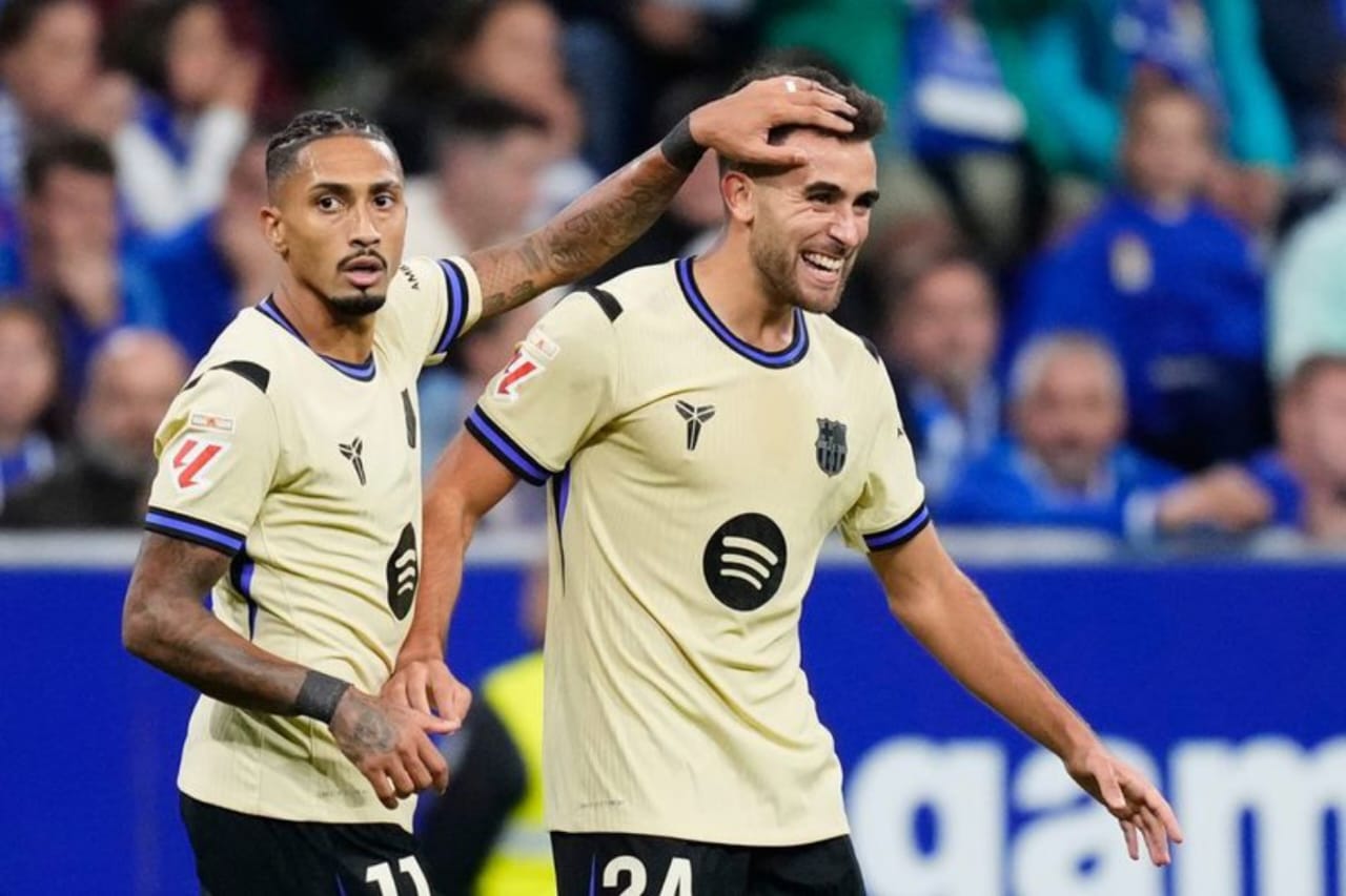 Barcelona Bangkit Kalahkan Real Oviedo 3-1, Eric Garcia Jadi Penentu