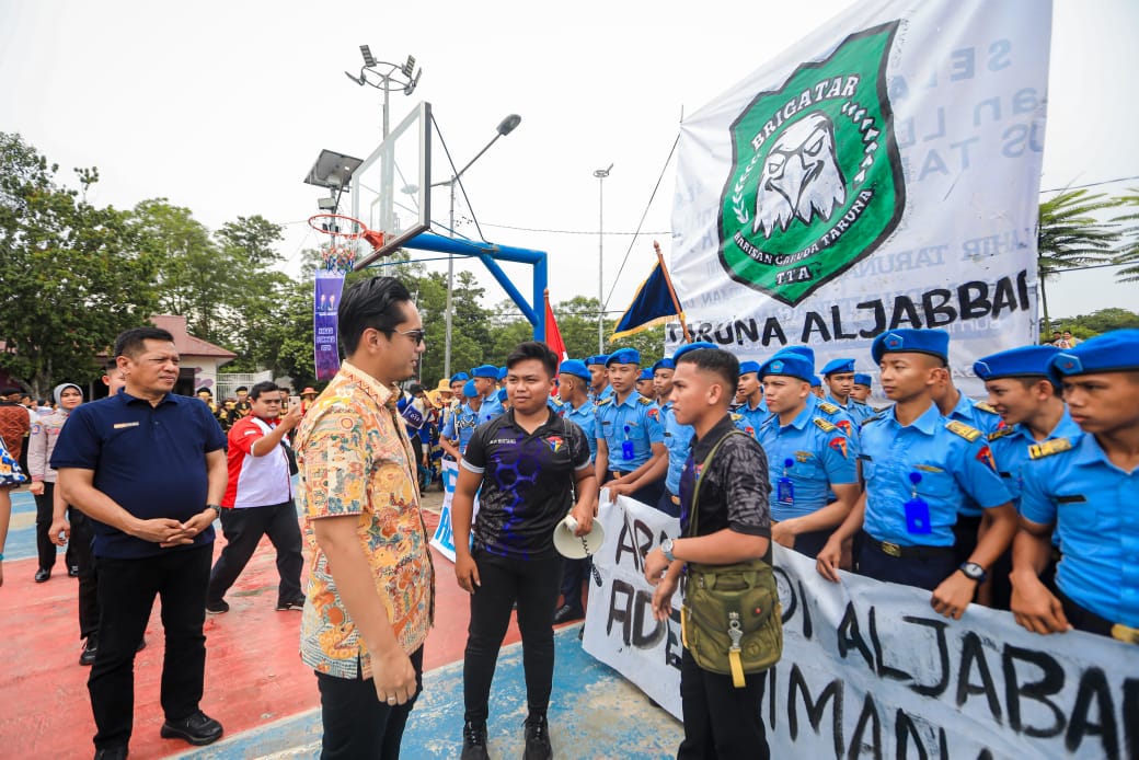 Rico Waas Dorong Generasi Emas Berprestasi, 1.000 Pelajar Ikuti Lomba Kreasi Formasi Pemuda 2025