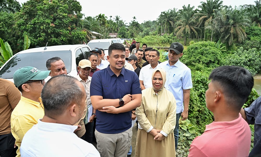 Bobby Nasution Dorong Pemkab Langkat Ambil Alih Pembangunan Tujuh Jembatan Wisata