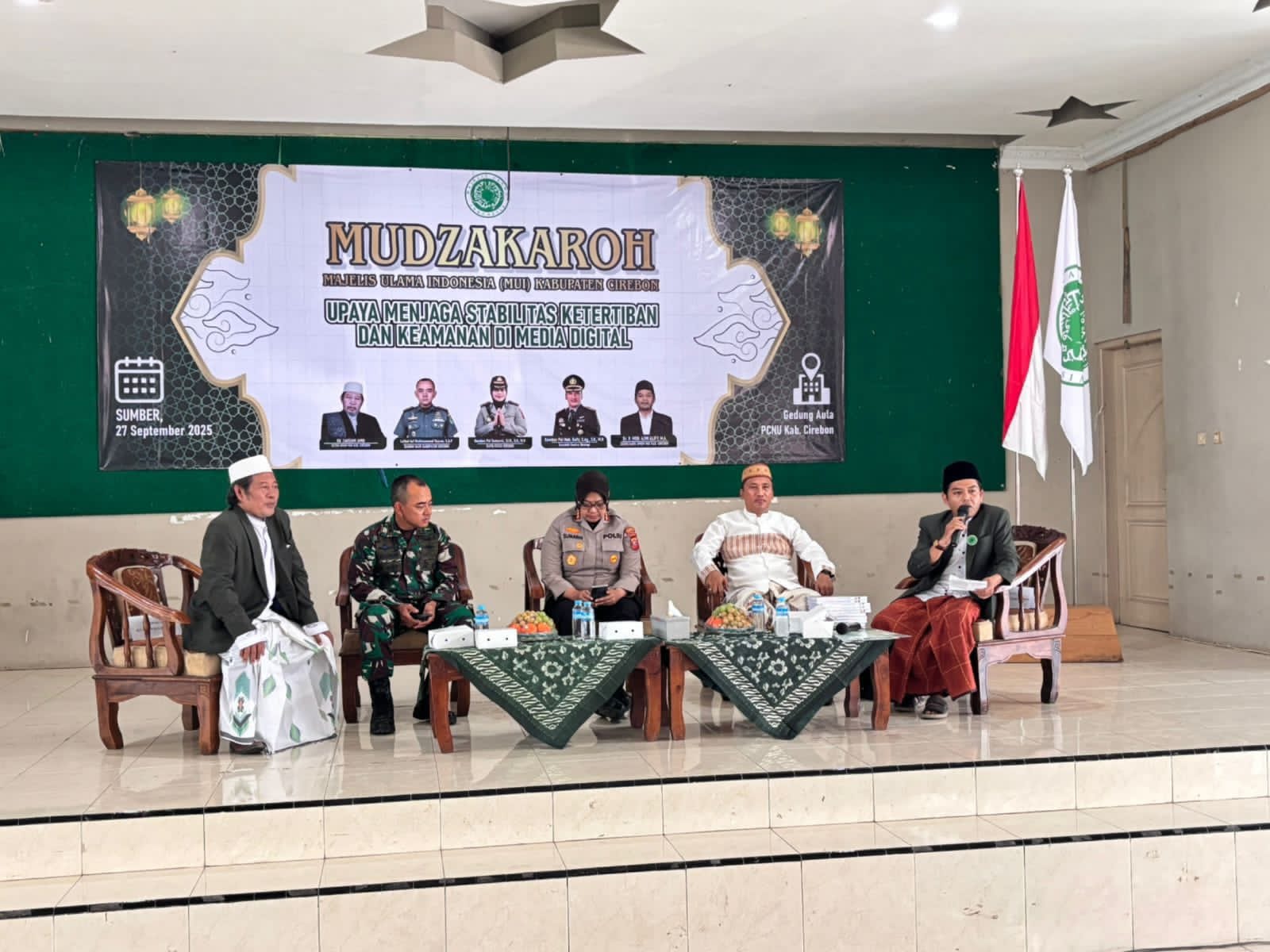 Densus 88 Jadi Pembicara Mudzakaroh MUI Cirebon, Ajak Ulama Perkuat Pencegahan Radikalisme