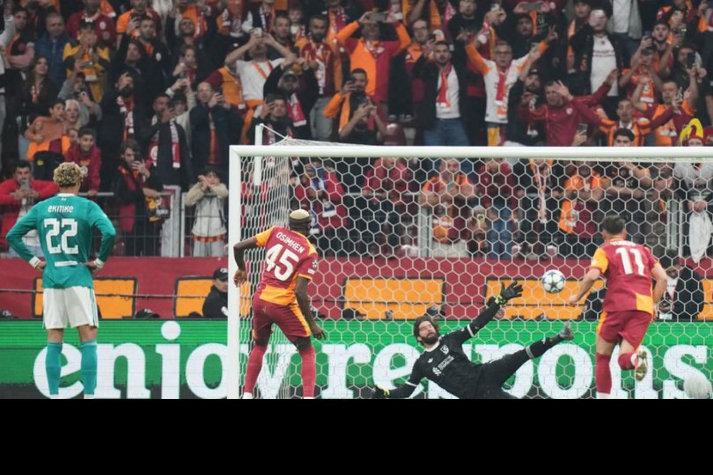 Galatasaray Taklukkan Liverpool 1-0 di Liga Champions, Osimhen Jadi Penentu