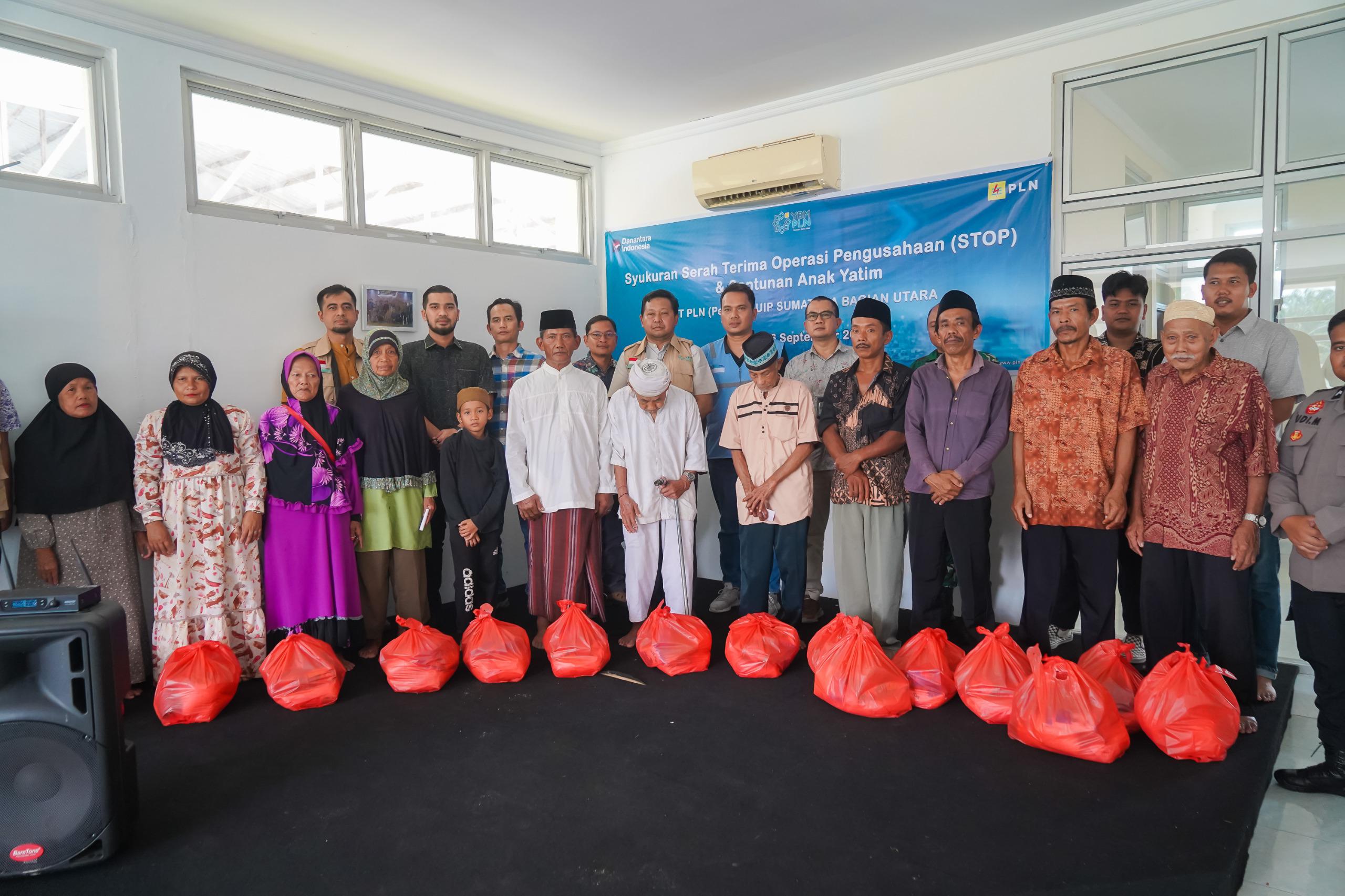 YBM PLN Hadir Santuni Masyarakat di PLTA Asahan 3