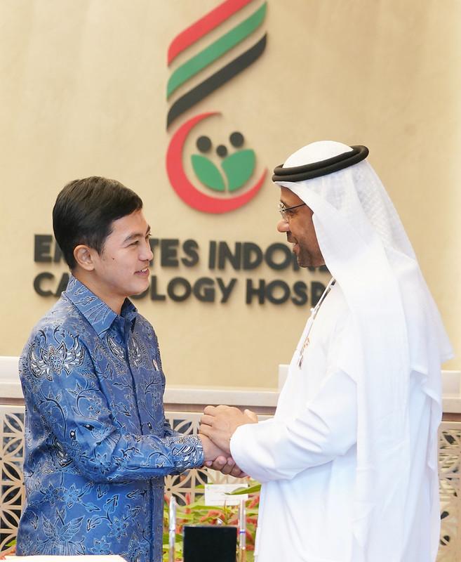 RS KEI Diserahterimakan, Lambang Hubungan Persahabatan Indonesia–UEA