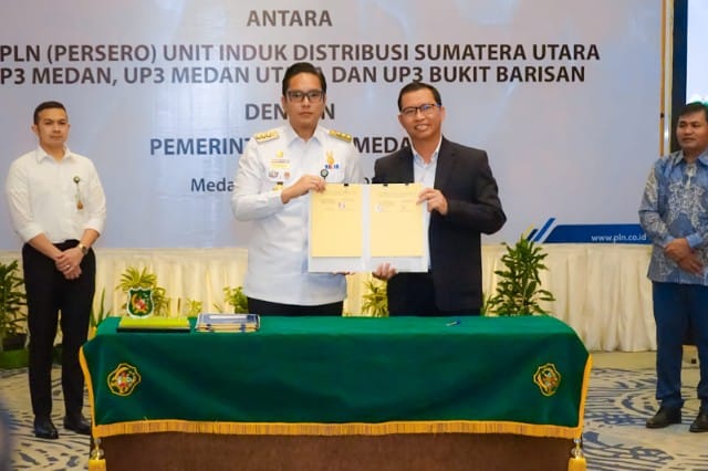 Pemko Medan dan PLN Bersinergi Perkuat Akuntabilitas dan Transparansi Pemakaian Listrik