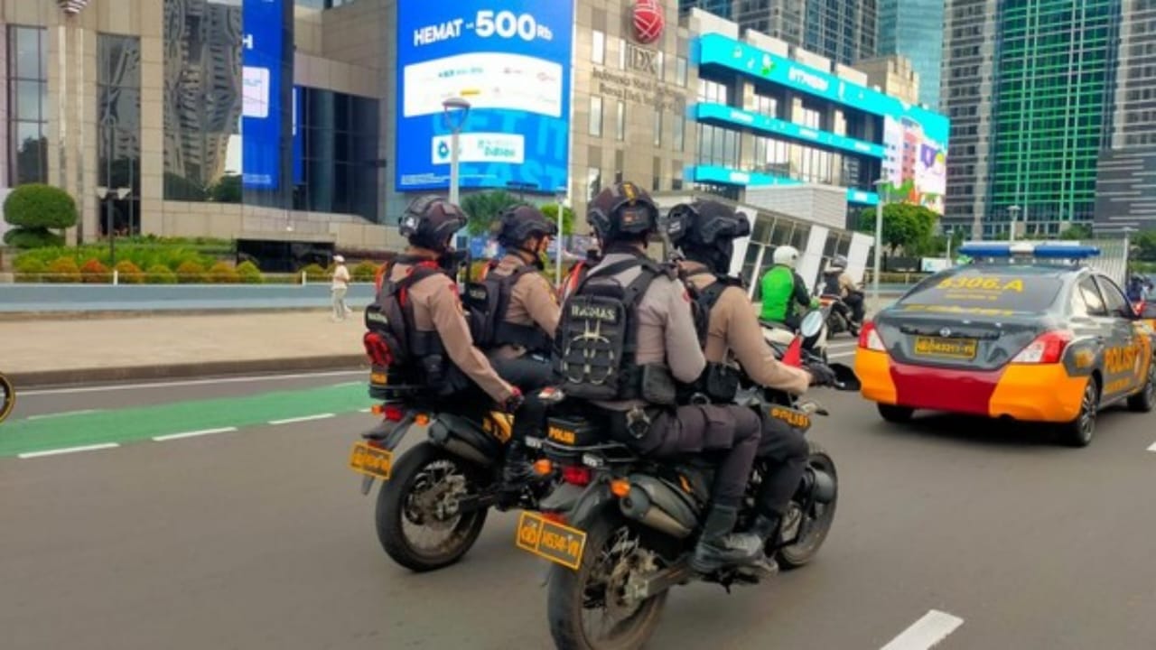 Polda Metro Jaya Gelar Patroli Skala Besar, 119 Personel Amankan Jakarta