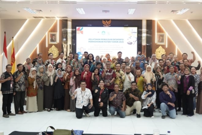 Perkuat Inovasi Perguruan Tinggi Lewat Pelatihan Penulisan Deskripsi Paten 2025