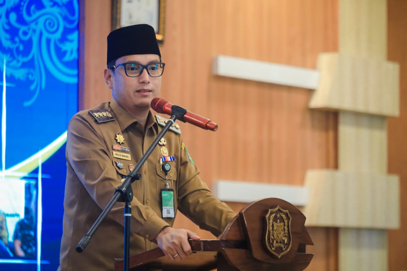 Kota Medan Juara Umum STQH XIX Sumut, Wali Kota Rico Waas Serahkan Bonus kepada 22 Kafilah