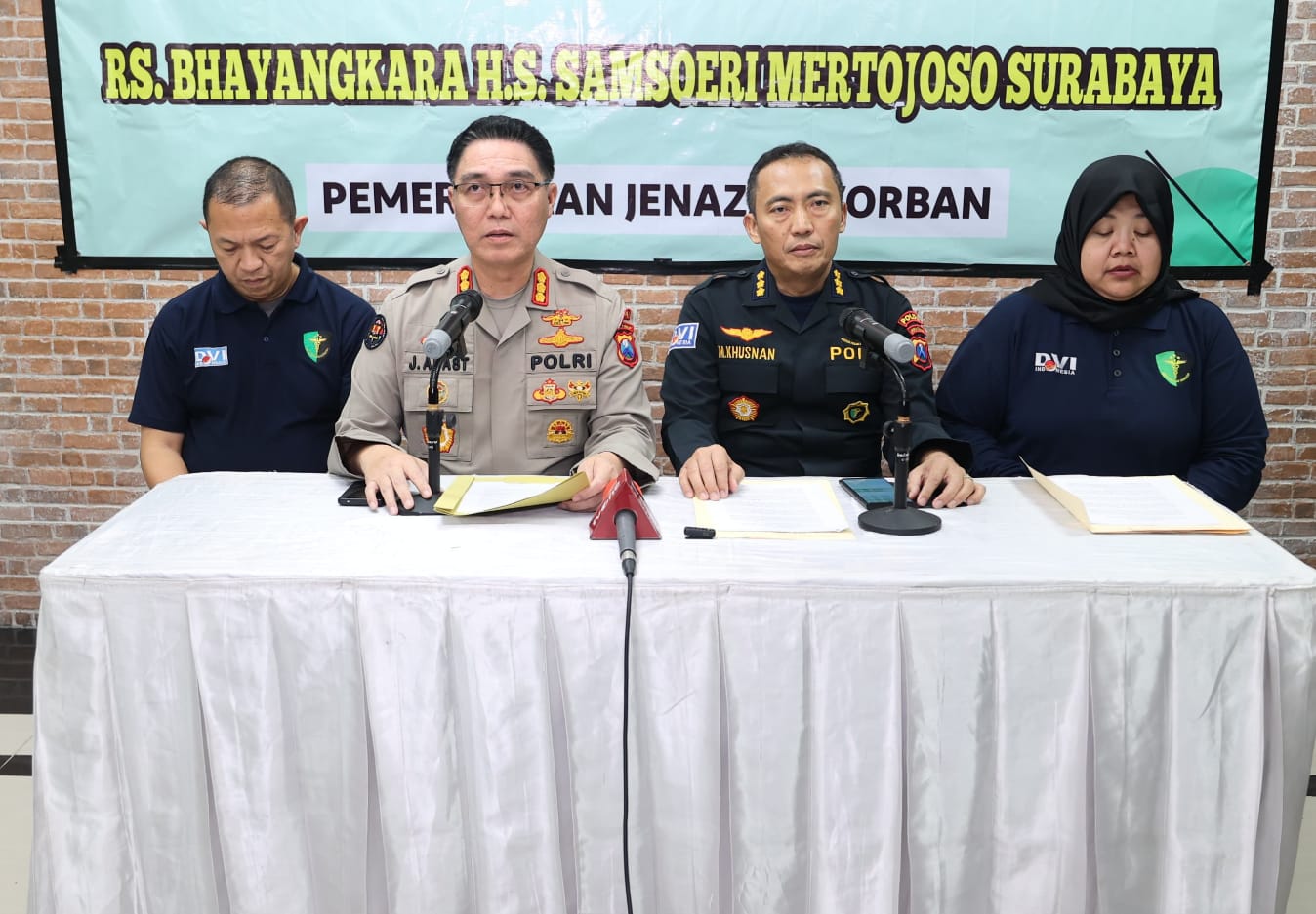 Tim DVI Polda Jatim Berhasil Identifikasi 34 Korban Ambruknya Bangunan Ponpes Al Khoziny