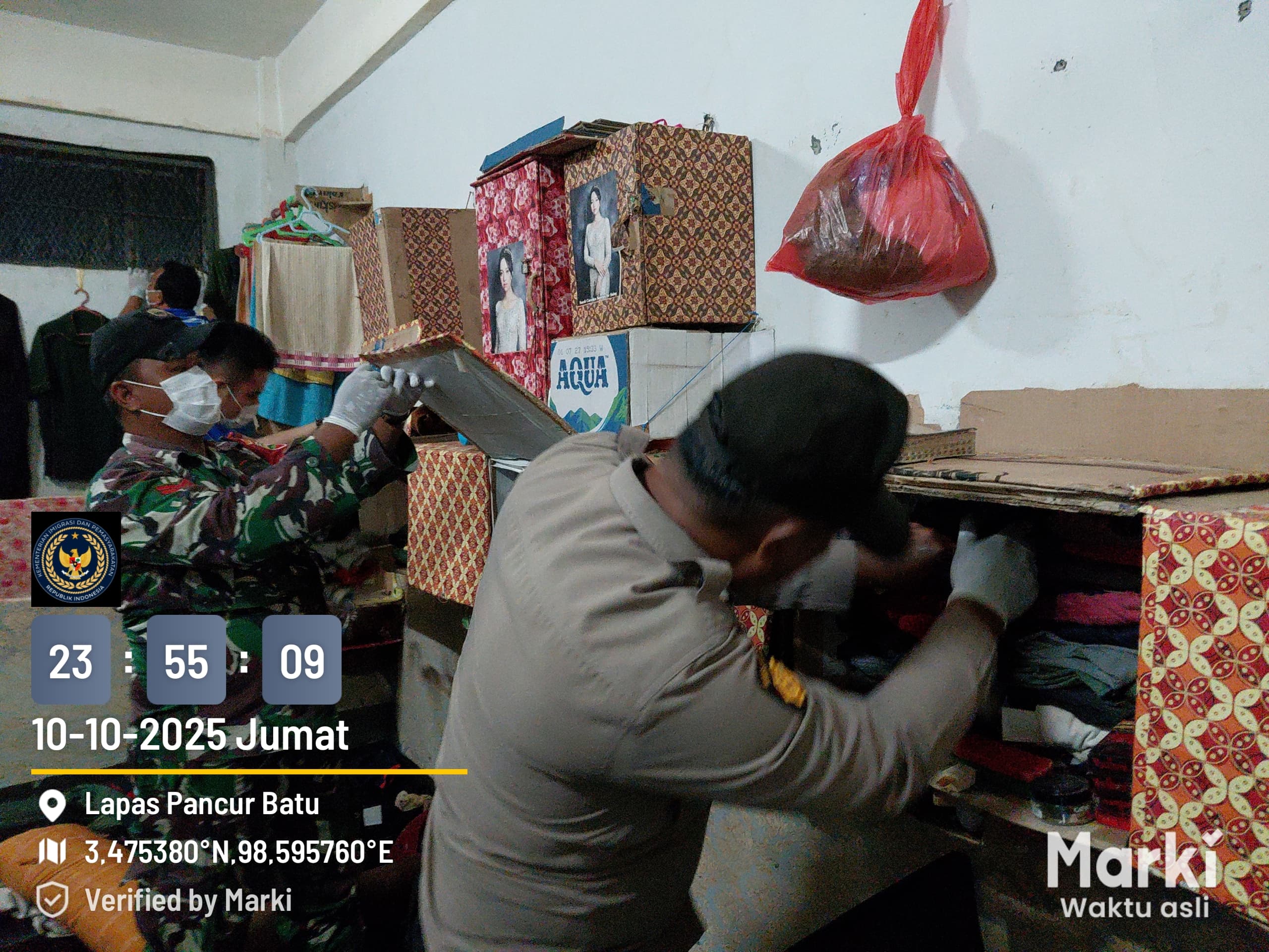 Razia Gabungan Lapas Pancurbatu Nihil Pelanggaran, Bukti Pengawasan Berjalan Baik