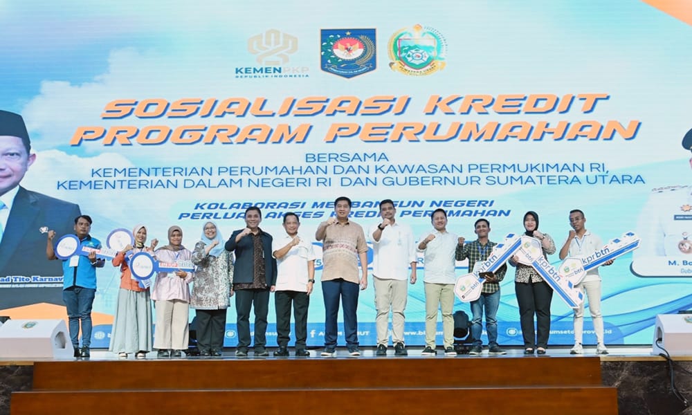 Dorong Akselerasi Perumahan Rakyat, Bobby Nasution Sukseskan Program Tiga Juta Rumah