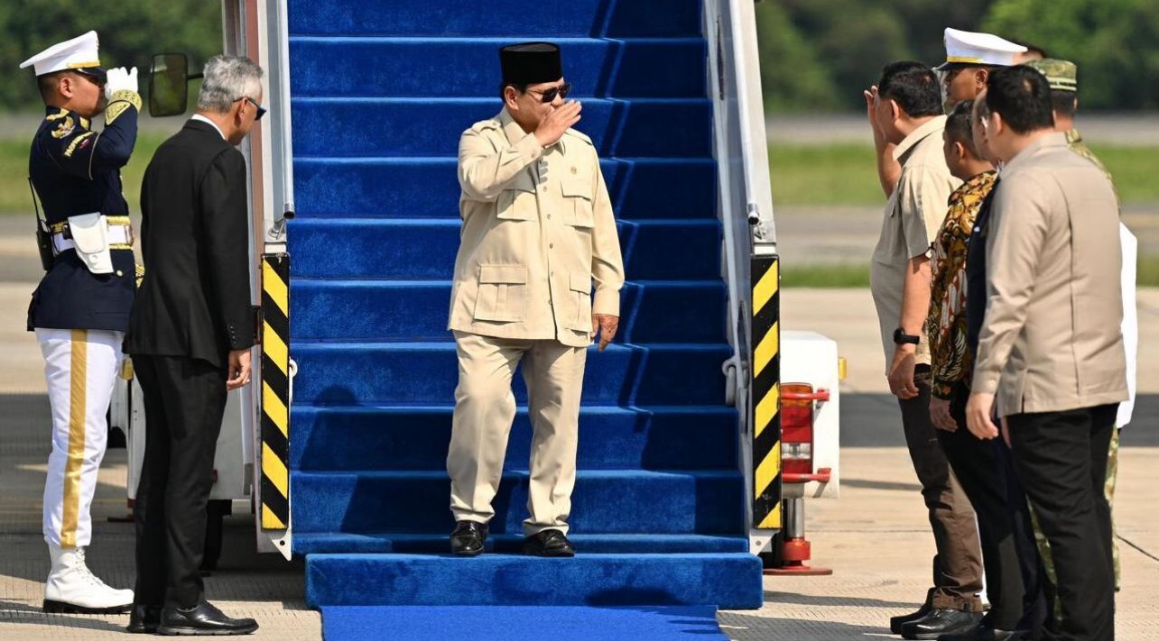 Usai Hadiri KTT Perdamaian Gaza, Presiden Prabowo Kembali ke Tanah Air