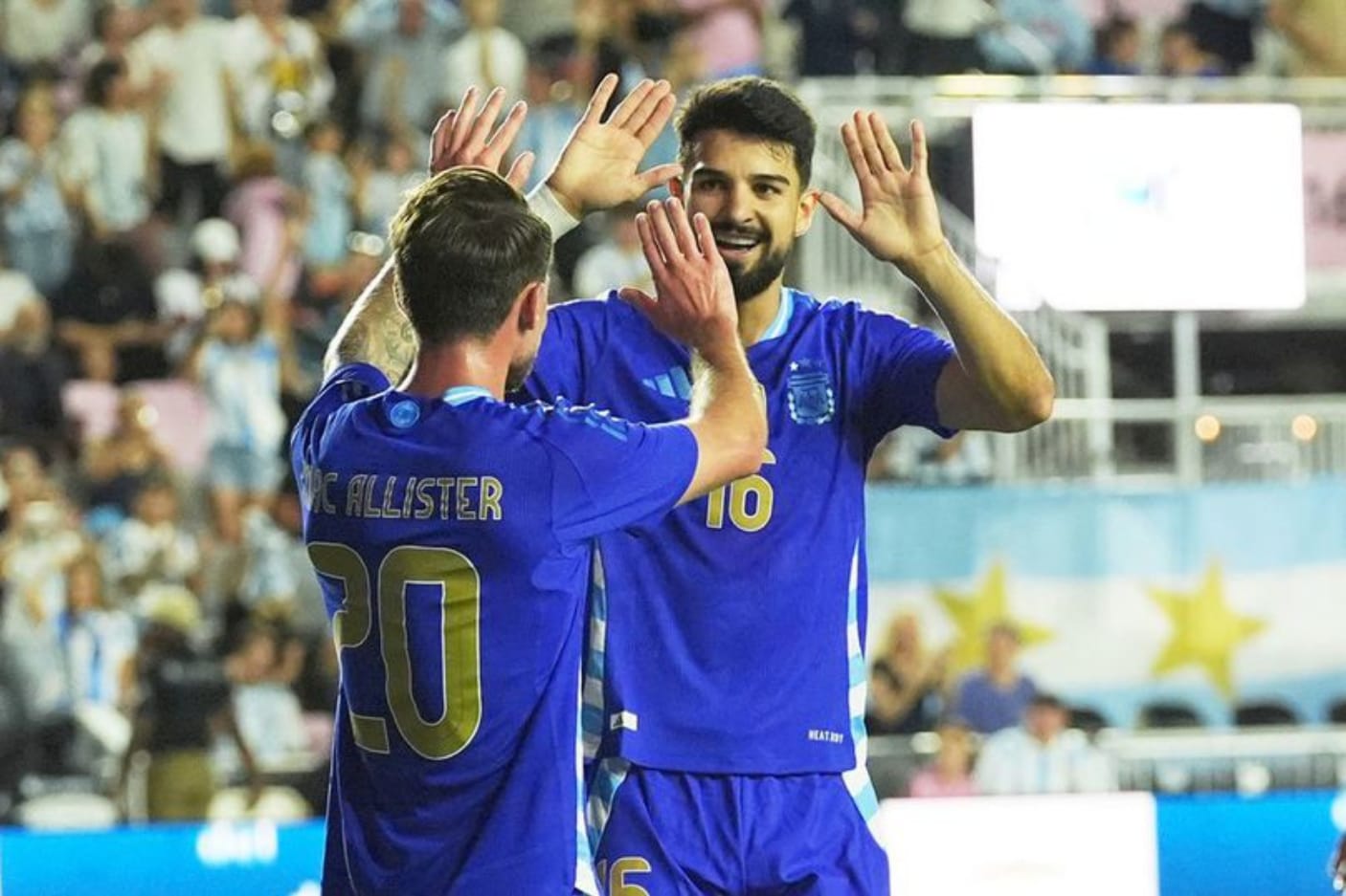 Argentina Pesta Gol, Lumat Puerto Rico 6-0 di Florida