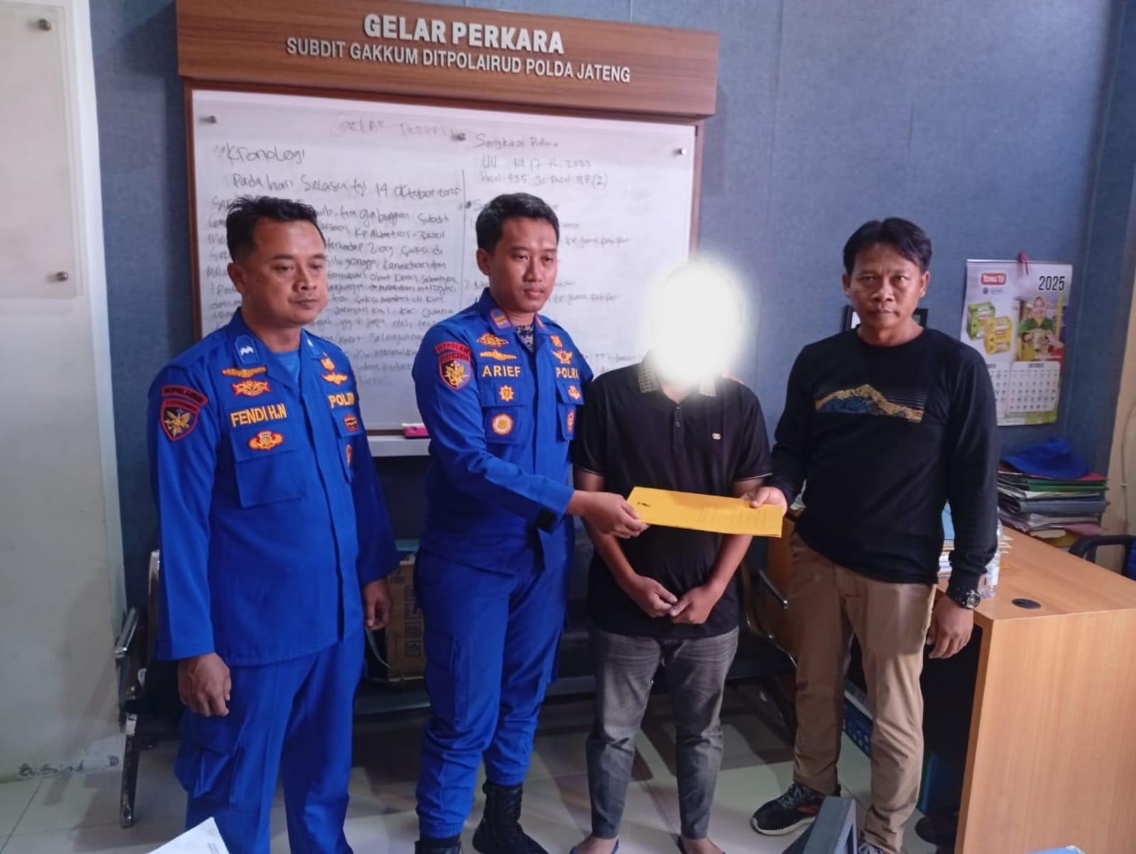 Polairud Gagalkan Peredaran Ribuan Obat Terlarang di Pati