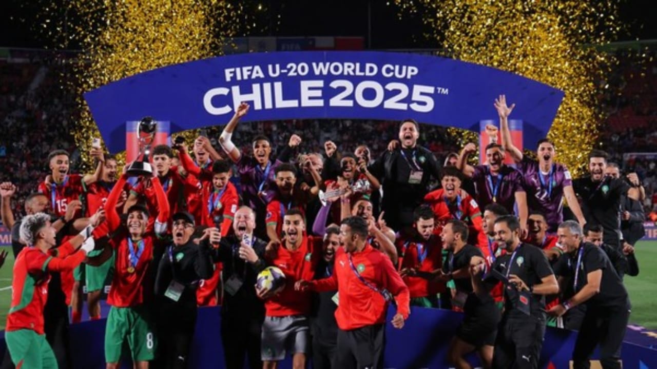 Maroko Taklukkan Argentina 2-0, Cetak Sejarah Raih Gelar Perdana Piala Dunia U-20 2025