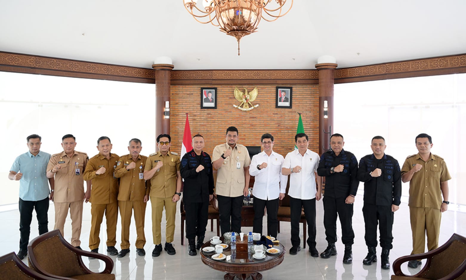 Gubernur Bobby Apresiasi Dukungan Brimob dalam Pemberantasan Narkoba di Sumut