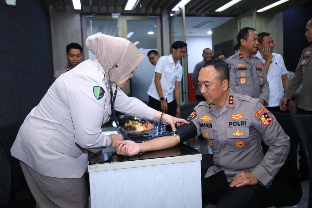 Sambut Hari Jadi ke-74, Humas Polri Wujudkan Kepedulian Lewat Donor Darah