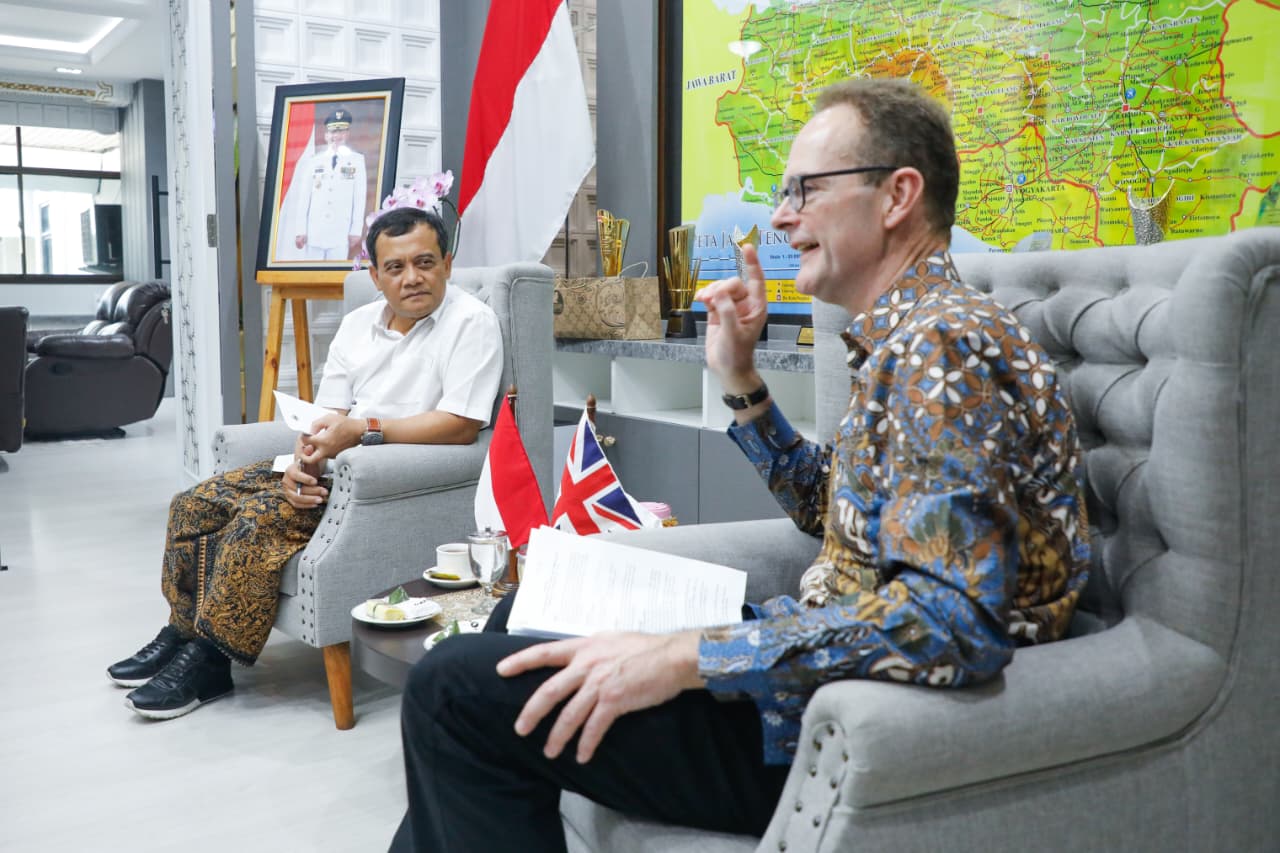Kerja Sama Investasi dan Ekonomi Hijau Jadi Fokus Kunjungan Dubes Inggris ke Jawa Tengah