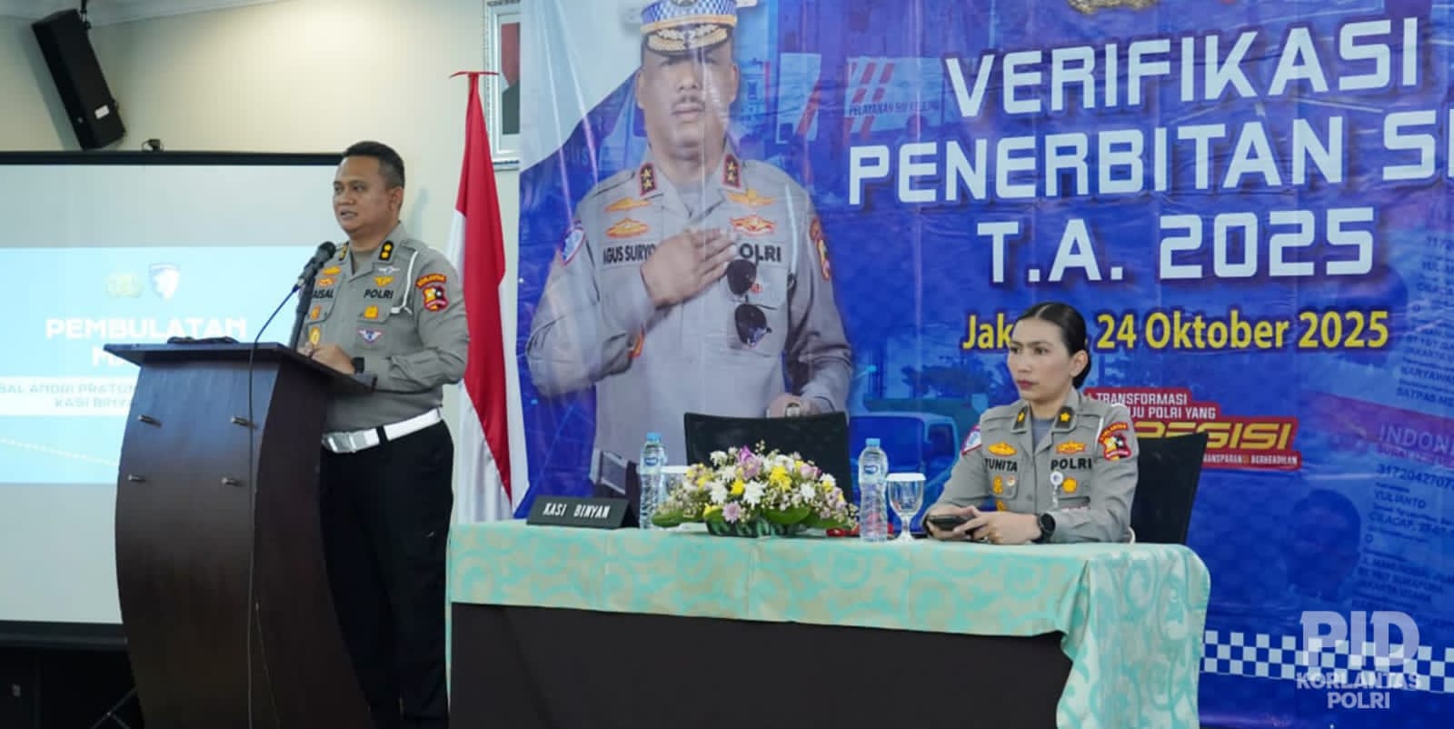 Korlantas Polri Tutup Rakor dan Verifikasi Penerbitan SIM 2025, Dorong Layanan Humanis dan Percepatan Program SINAR