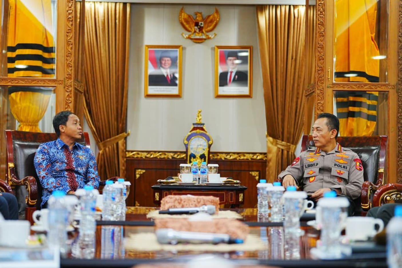 Kapolri dan Menteri Kehutanan Bahas Penguatan Penanganan Karhutla