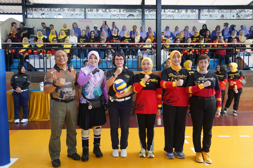 Sambut HUT ke-80 Korps Brimob, Dankorbrimob Polri Buka Turnamen Bola Voli Bhayangkari Cup 2025