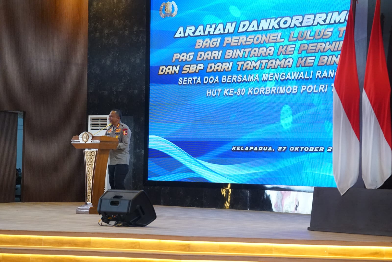 Dankorbrimob Polri Beri Pembekalan untuk Calon Peserta Didik PAG dan SBP 2025